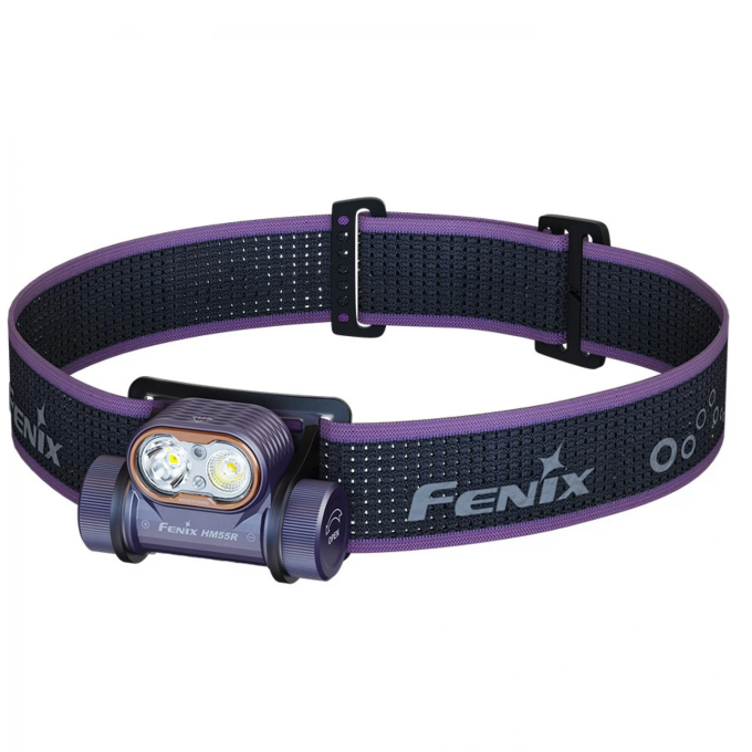 Налобный фонарь FENIX HM55R пурпурный HM55Rpu