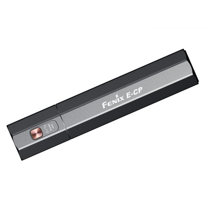 Фонарь FENIX E-CP с функцией повербанка черный, E-CPBK
