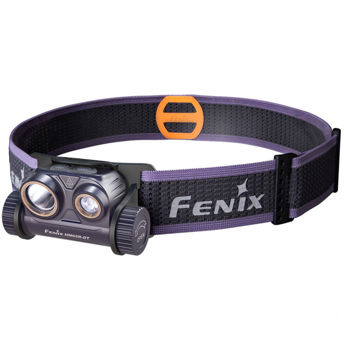 Налобный фонарь FENIX HM65R-DT Dual LED 1500 Lm Dark Purple HM65R-DTpu
